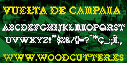 Vuelta De Campana Font Poster 4