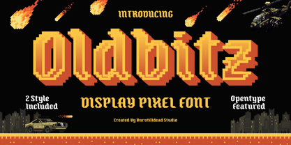 Oldbitz Font Poster 1