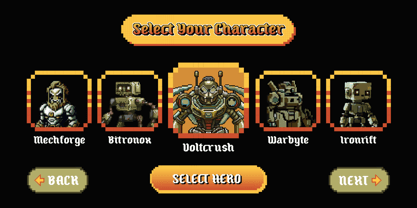 Oldbitz Font Poster 9