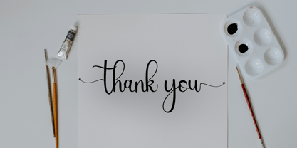 Bloomstone Script Font Poster 7