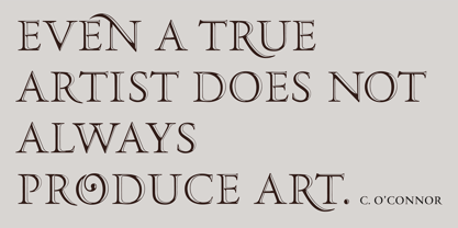 PF Monumenta Pro Font Poster 7