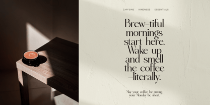 Eighty & Costina Font Poster 10