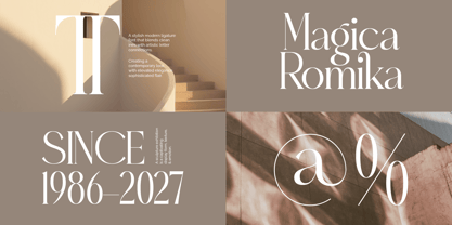 Eighty & Costina Font Poster 4