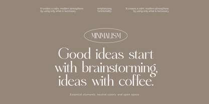 Eighty & Costina Font Poster 11