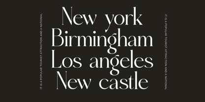 Eighty & Costina Font Poster 7