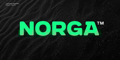 Gunterz Rounded Font Poster 10