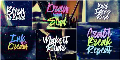 Morhita Ghost Font Poster 4