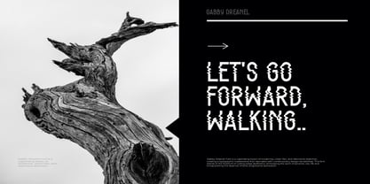 Gabby Dreanel Font Poster 5