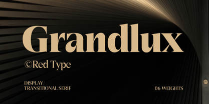 Grandlux Font Poster 1