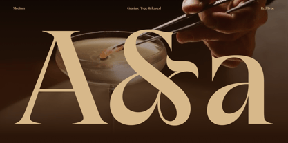 Grandlux Font Poster 3