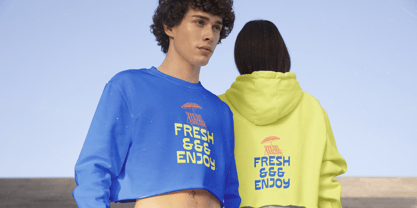 Horizon Caster Font Poster 3