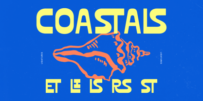 Horizon Caster Font Poster 15