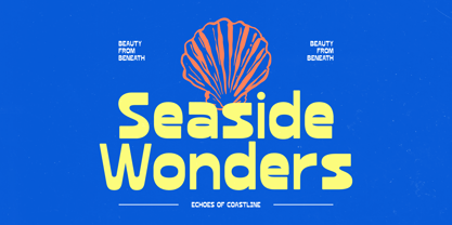 Horizon Caster Font Poster 2