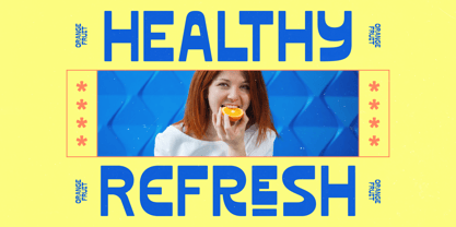 Horizon Caster Font Poster 5