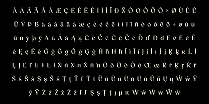 Ageia Font Poster 8