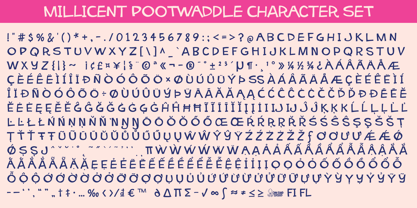 Millicent Pootwaddle Font Poster 6