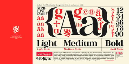 Wolfgar Font Poster 6