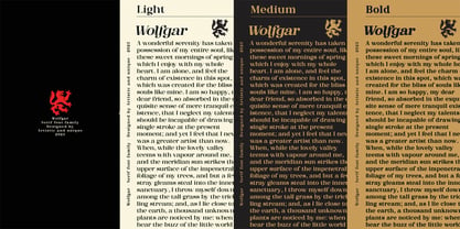 Wolfgar Font Poster 15