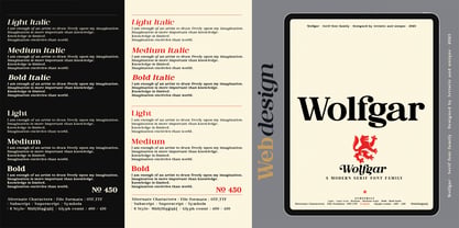 Wolfgar Font Poster 9