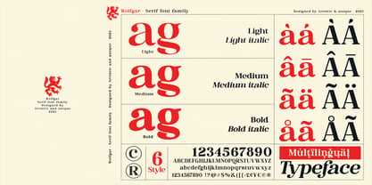 Wolfgar Font Poster 4