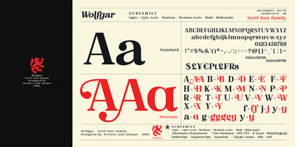 Wolfgar Font Poster 5