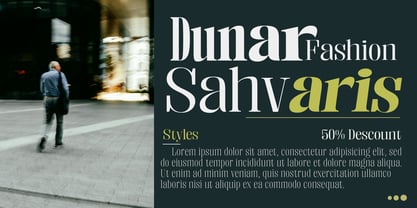 Fenoura Font Poster 3