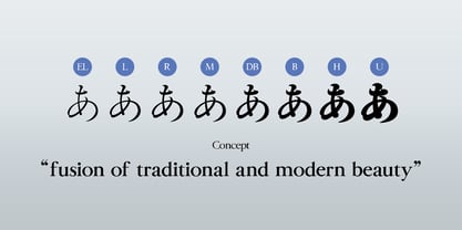 Seimin Kana Classic OT Font Poster 2