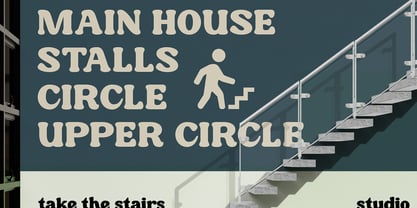 Golden Fat Font Poster 9