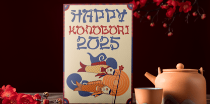 Miko Wave Font Poster 1