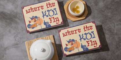 Miko Wave Font Poster 3