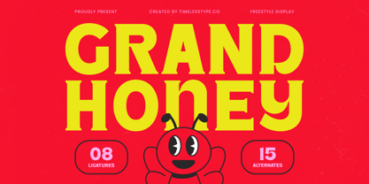 Grand Honey Font Poster 1