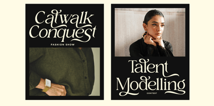 Xaviera Font Poster 2