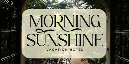 Xaviera Font Poster 10