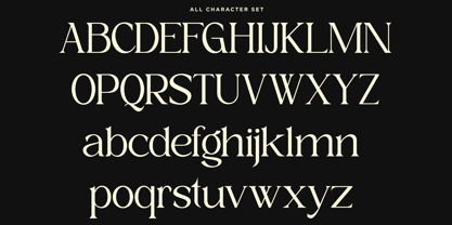 Xaviera Font Poster 11