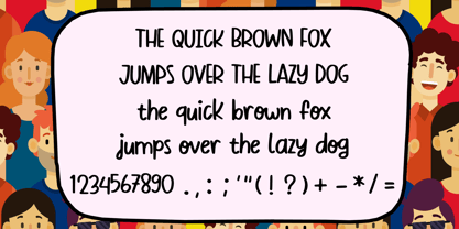 Befriend Comic Font Poster 4