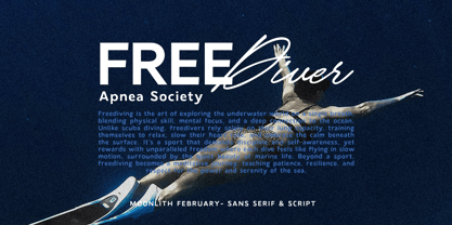 Moonlith February Font Poster 9