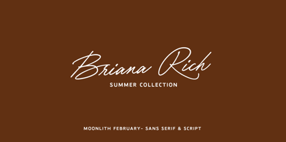 Moonlith February Font Poster 11