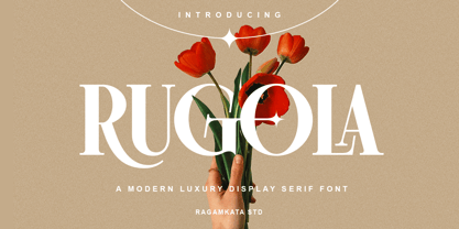 Rugola Font Poster 1