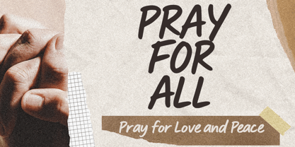 Marker Style Font Poster 4