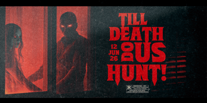 Burn To Death Font Poster 3