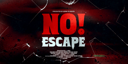 Burn To Death Font Poster 7