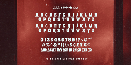 Burn To Death Font Poster 9