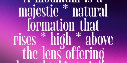 Begosta Font Poster 5