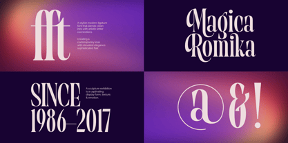 Begosta Font Poster 12