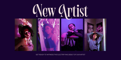 Begosta Font Poster 10