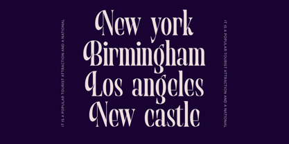 Begosta Font Poster 6