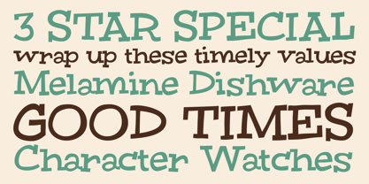 Shrimp Toast Font Poster 2