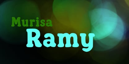 Murisa Ramy Font Poster 1
