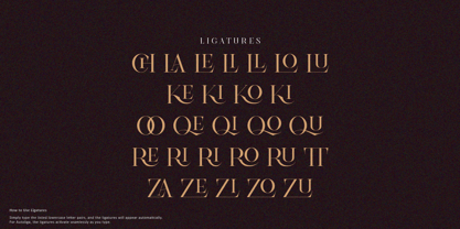 Briton Pair Font Poster 2