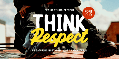 Think Respect Font Poster 1